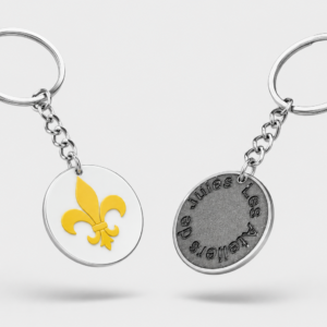 Porte-clés Fleur de Lys
